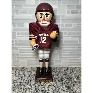 Texas A&M Aggies Football Sterling & Camille Limited Nutcracker (346/500)